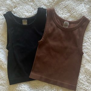 Sunday Best Aritzia Ribbed Tank Top